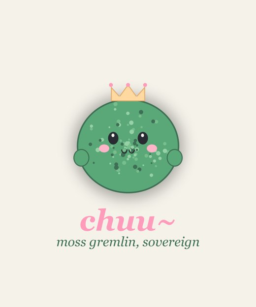 Moss gremlin crest merch preview
